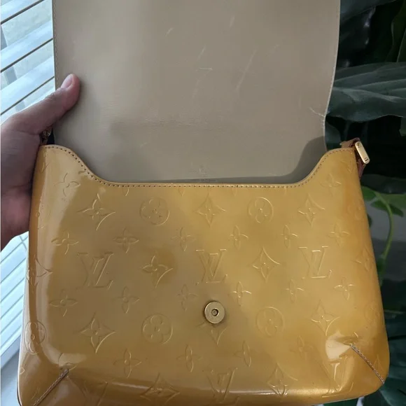 Louis Vuitton Yellow Patent Bag - Picture 10 of 11